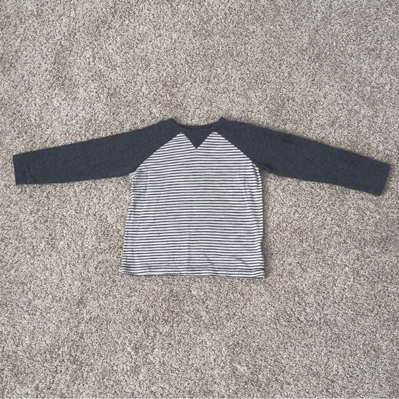 Old Navy toddler boys long sleeve striped tee tshirt top size 3T - Picture 2 of 6
